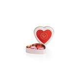 Venchi Small Heart Gift Tin with Milk and Dark Chocolates