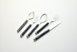 Cutlery Set 5 Pcs Linea Black