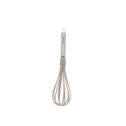 NYLON KITCHEN WHIP WITH STAINLESS STEEL HANDLE