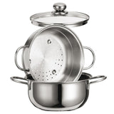 Special Cooking Set Steamer 8 Inc With Glass Lid