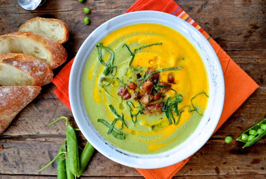 Pea And Carrot Soup