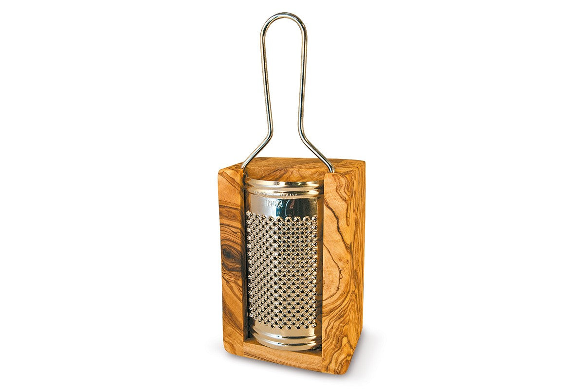 OLIVE WOOD CHEESE GRATER MEDIUM